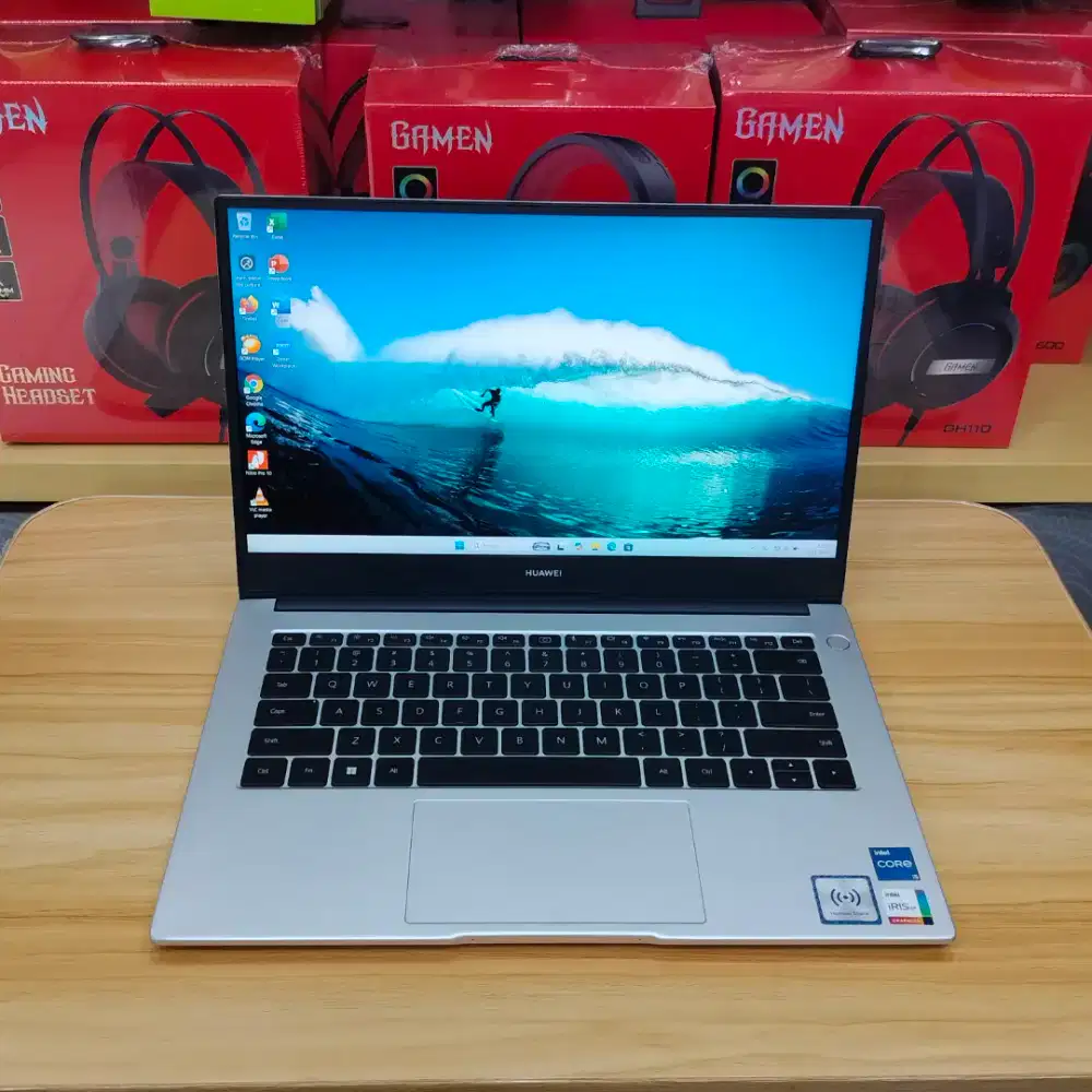 Huawei MateBook D14 i3 Gen 11 RAM 8GB SSD 256GB Super Ngebut & Stylish