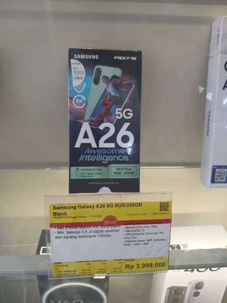 SAMSUNG A26 5G 8/256 ERABLUE SUKATANI