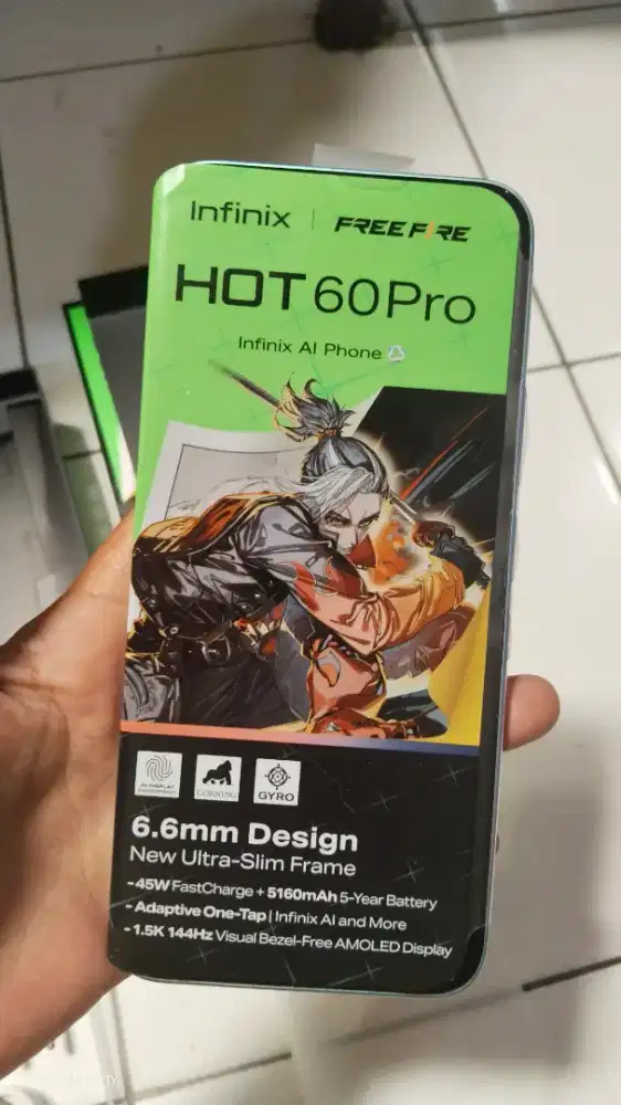 Jual cepat Infinix Hot 60Pro (baru)
