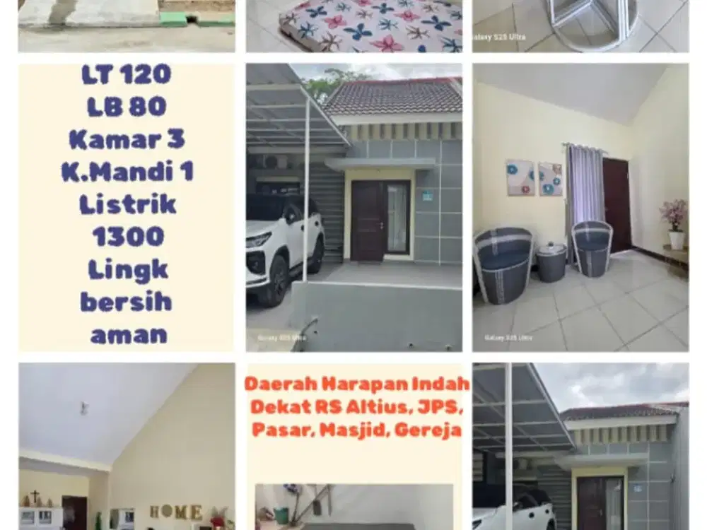 DIJUAL CEPAT RUMAH MINIMALIS 1 LT DI HARAPAN MULIA