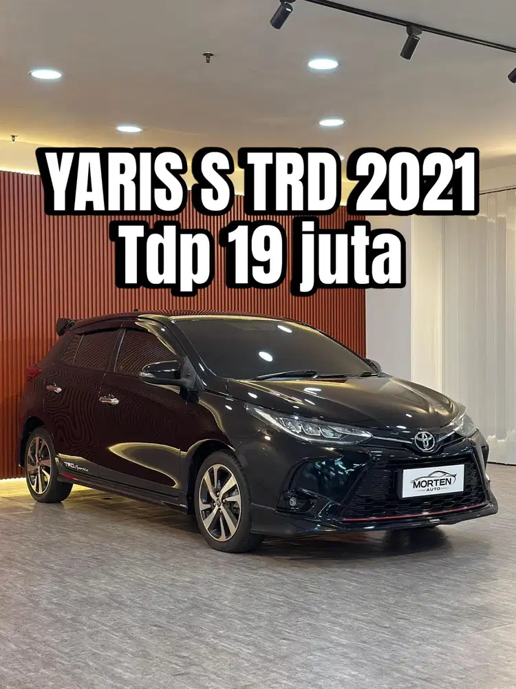 [Tdp 19juta] Toyota Yaris 1.5L S TRD Sportivo 2021