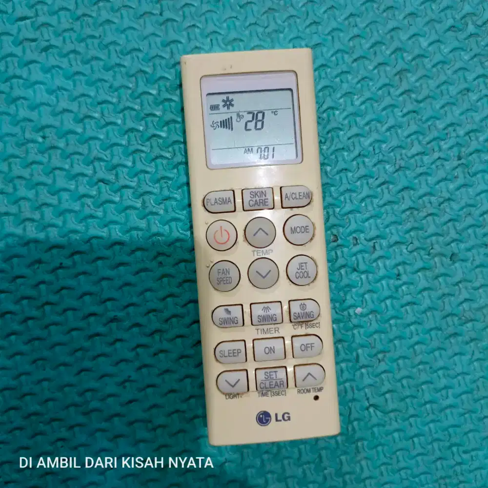 AC 1/2 pk merek LG pipa 5 meter