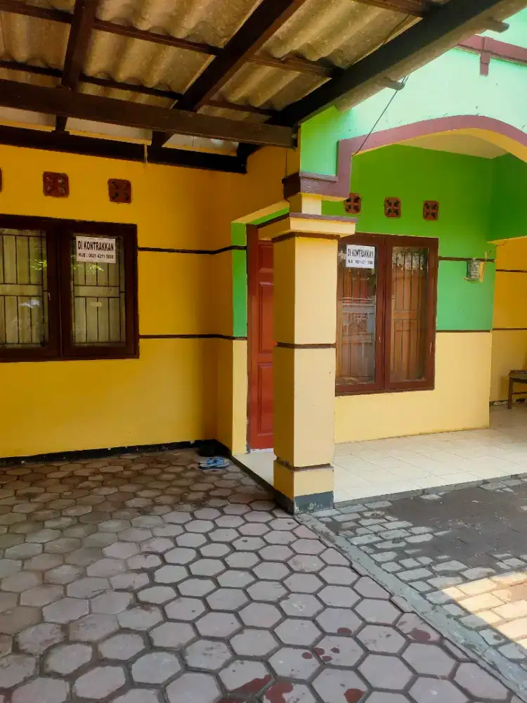 Dikontrakkan Rumah blok depan 13 Jt/ thn Perum Graha Pesona Modong