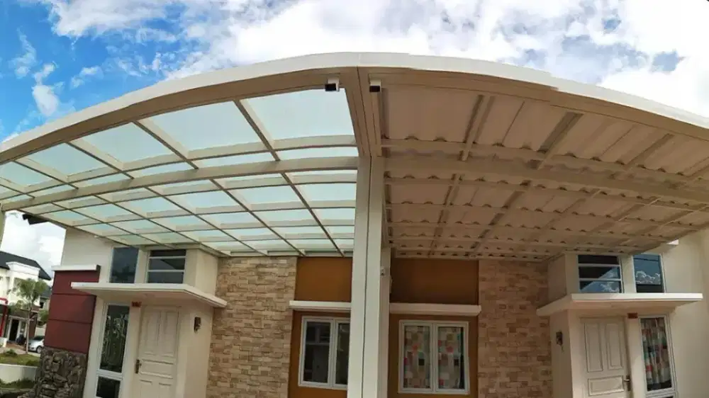 Kanopi atap alderon rs