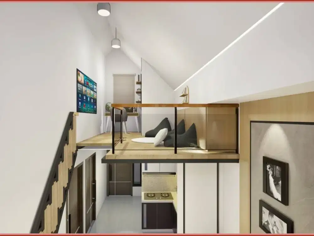 Rumah Cantik Mezzanine Include Barat Kampus UMY Dalam Cluster