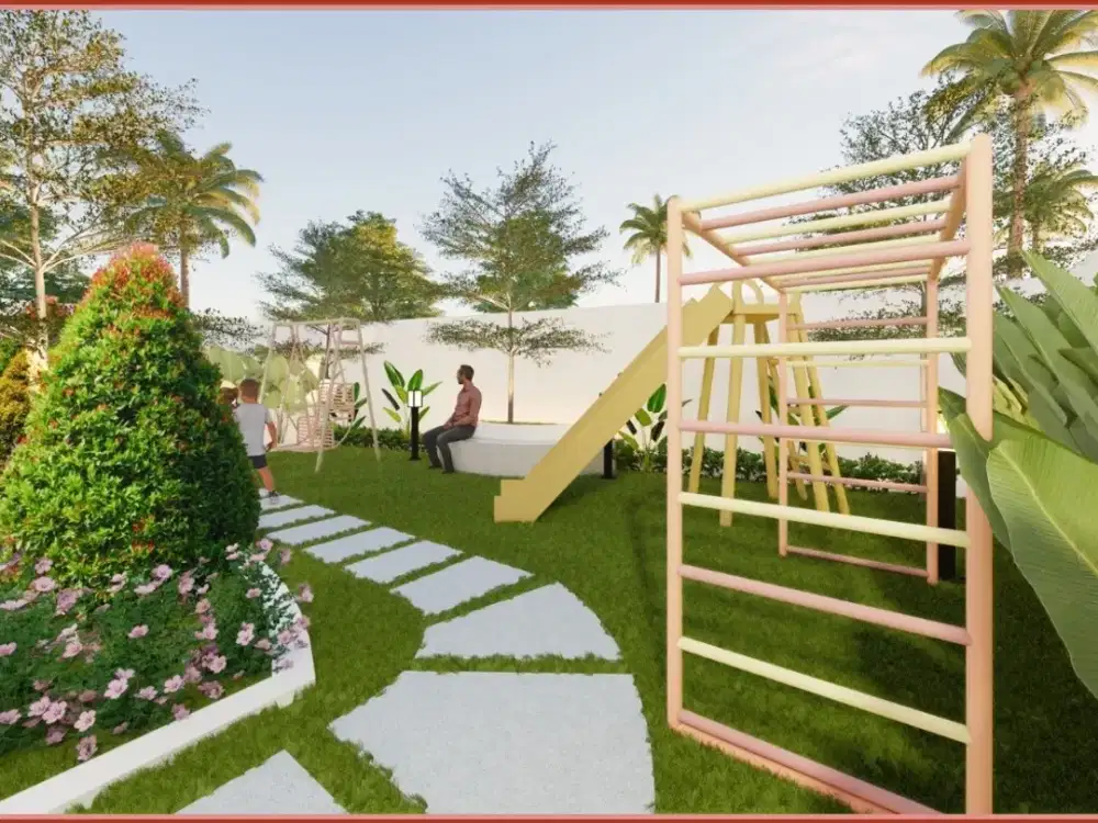 Rumah Murah Dalam Cluster Free Mezzanine di Gamping Jogja