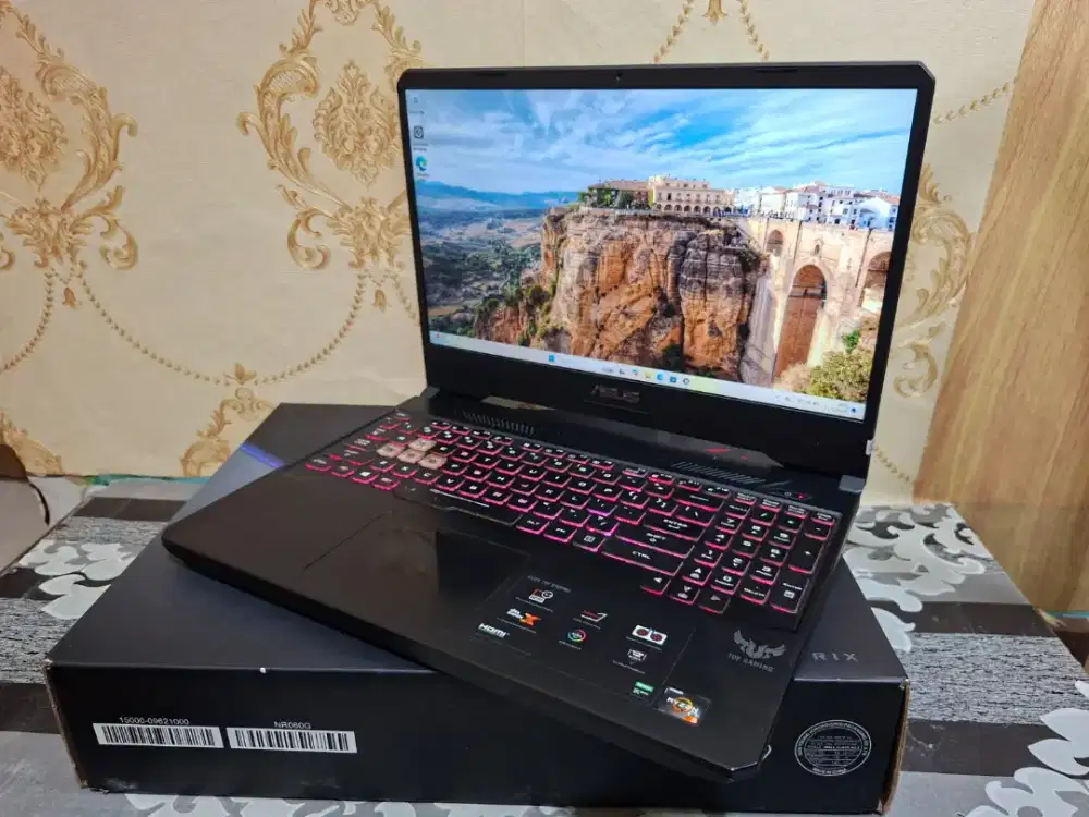 Laptop ASUS TUF GAMING PROCESSOR AMD RYZEN 5 3550H RAM 8GB SSD 256GB