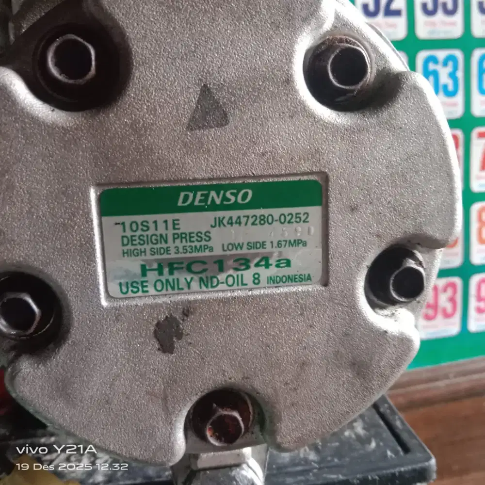 Komperesor merek denzo copotan dr mobil grenmak