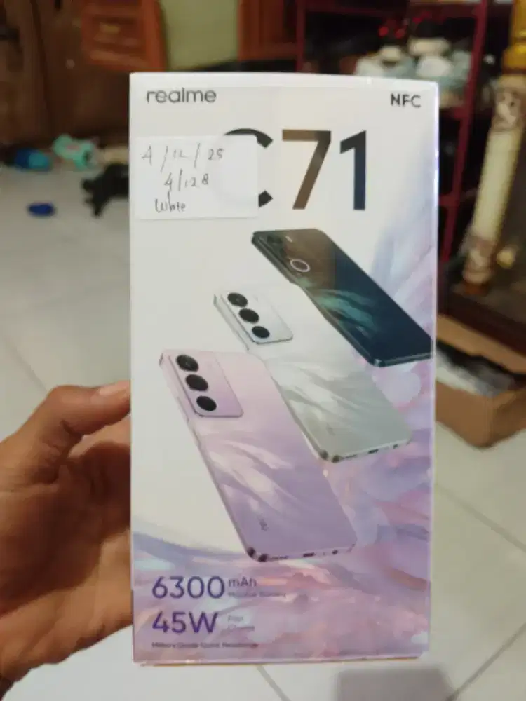 dijual hp realme c71 kondisi 99,9% baru