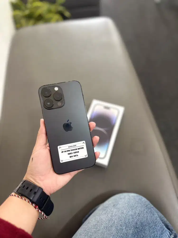 IPHONE 14 PROMAX 256GB MULUS NOMINUS FULLSET TERIMA TT KREDIT