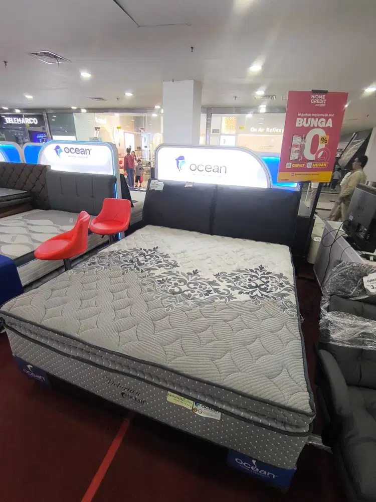 PROMO KASUR SPRINGBED OCEAN BISA CICILAN TANPA DP PAKAI HOME CREDIT