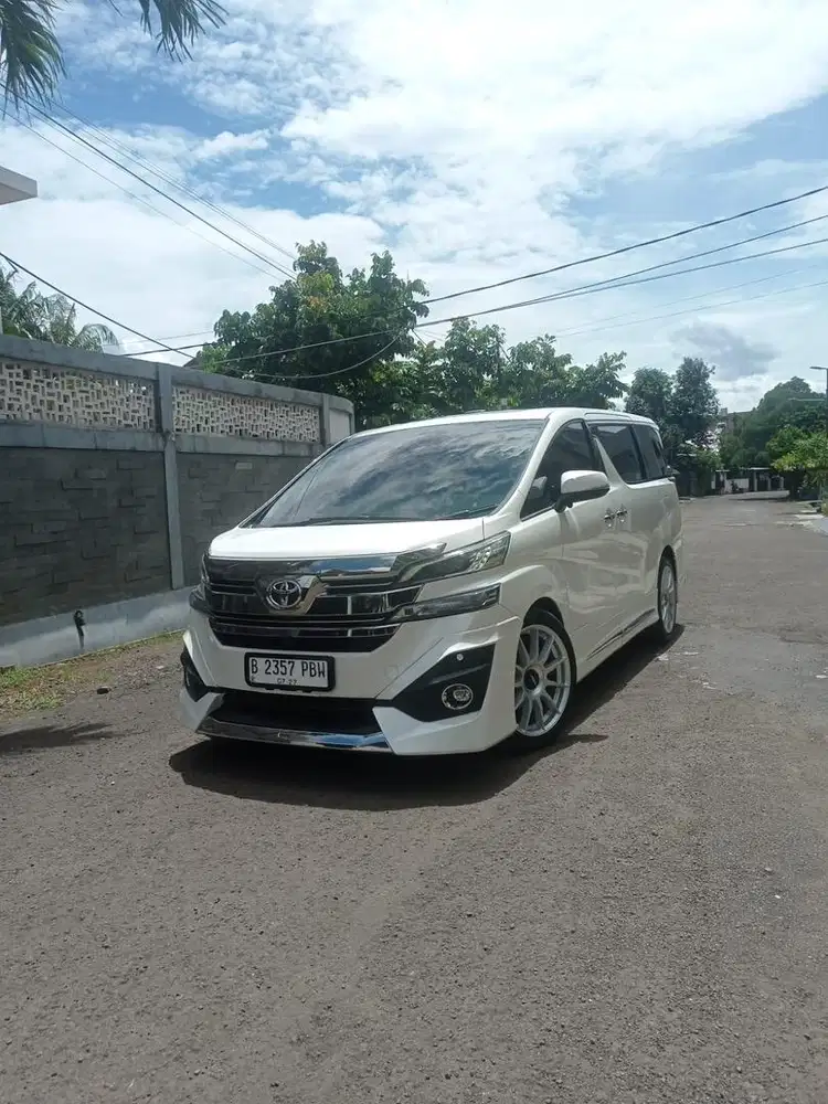 Vellfire Putih G Limited 2017 Mulus dan terawat