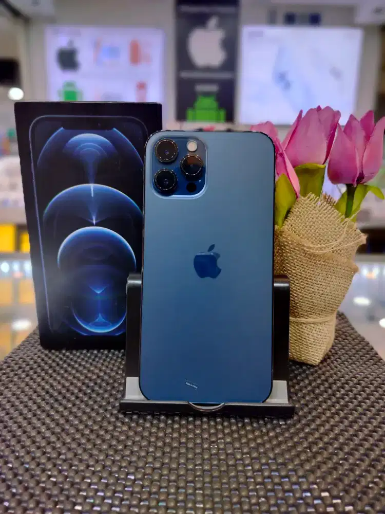 iPhone 12 pro max 128gb iBox mulus lengkap