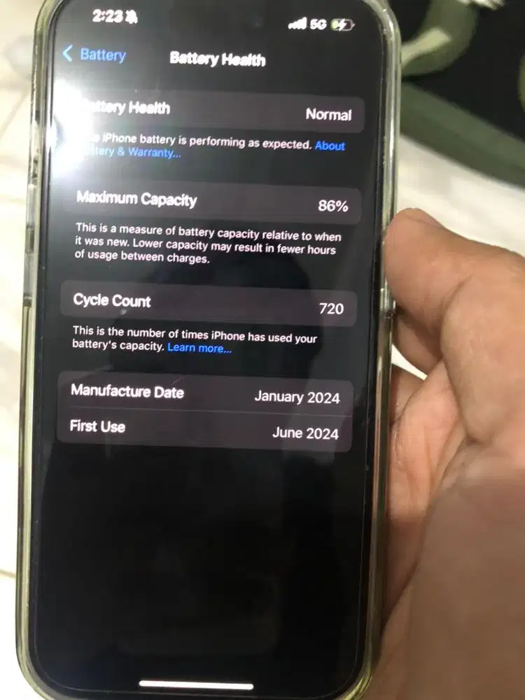 Iphone 15 pro 128gb murah inter harga 12jt nego