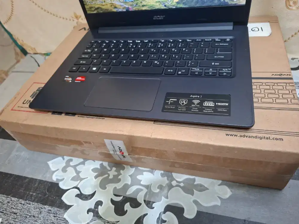 LAPTOP ACER ASPIRE A314-22 PROCESSOR AMD RYZEN 3 3250 RAM 8GBSSD 256GB