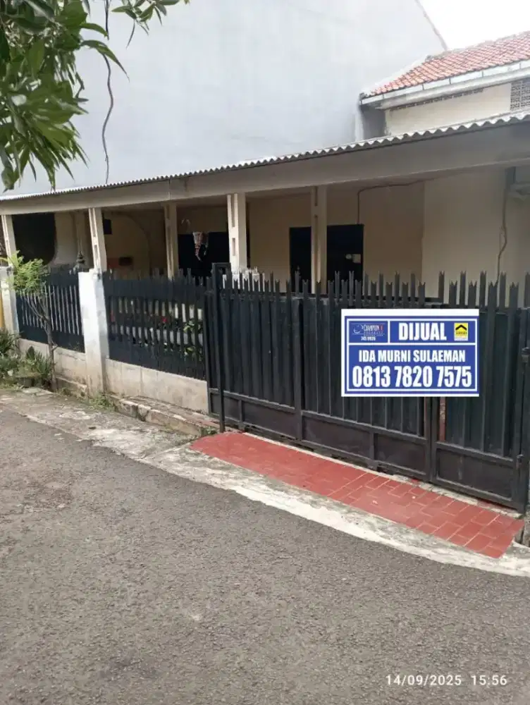 Rumah Murah dekat stasiun,Sekolah AlAzhar,Komplek Pertamina Bintaro