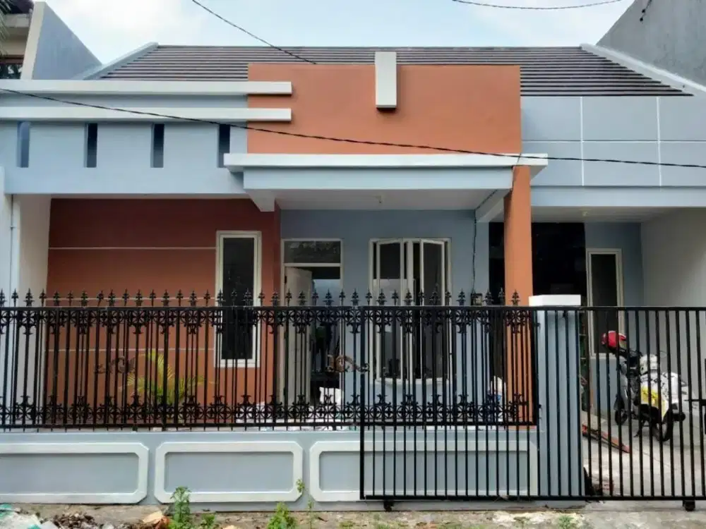Rumah Taman Pondok Jati Sidoarjo Minimalis Row Double Way