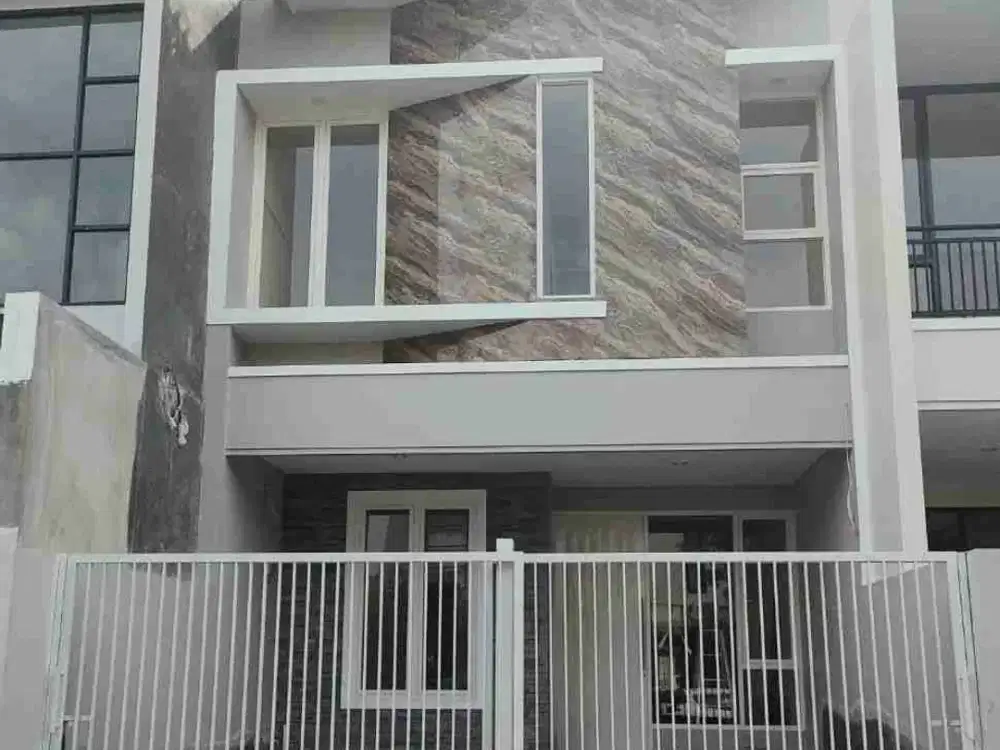 Jual 2 Lantai Rumah Baru Siap Huni‼️PANTAI MENTARI CLUSTER PACIFIK REGENCY Surabaya Timur