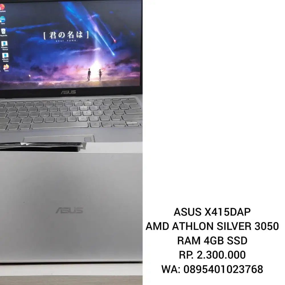 ASUS X415DAP – AMD ATHLON SILVER 3050