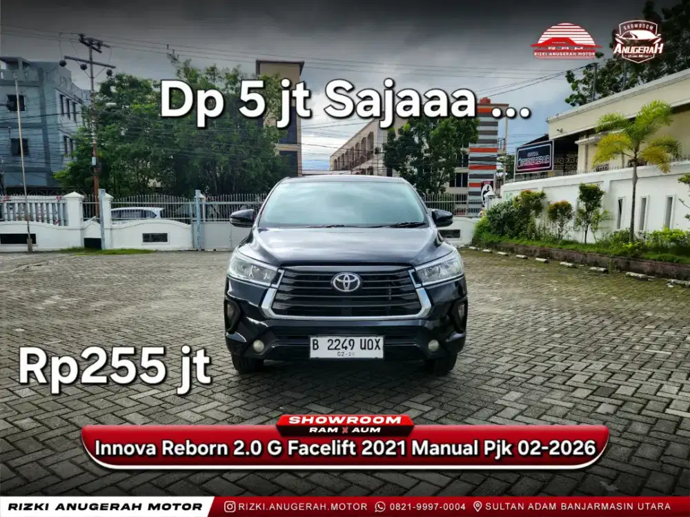 Dp 5jt Innova Reborn 2.0 G Facelift 2021 Manual