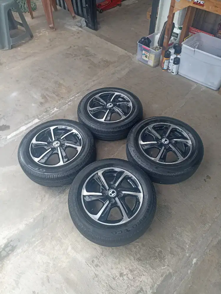 OEM BRIO SATYA BLACK POLISH R14 + BAN