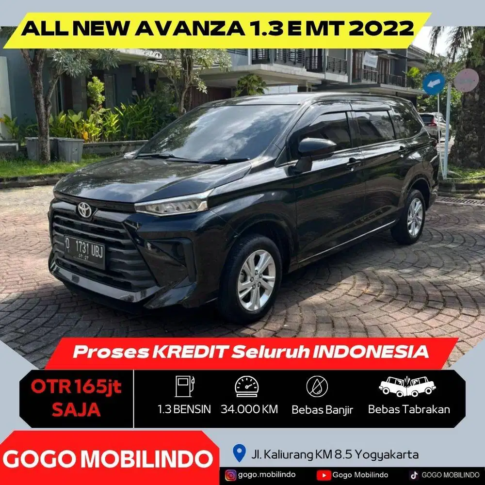 [Dp10jt] All New Avanza E Manual 2022 ORISINIL Kredit Murah