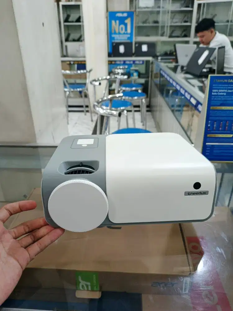 CHEERLUX C50 ANDROID PROJECTOR – STREAMING TANPA RIBET
