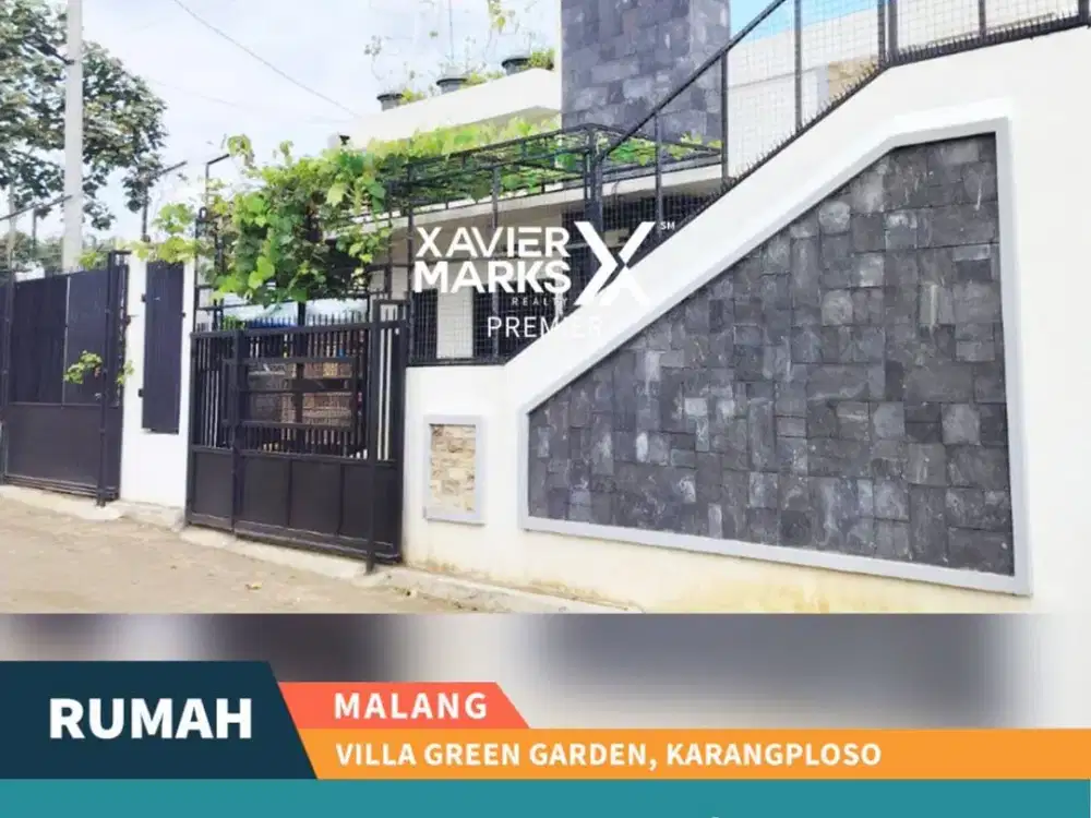 Harga BU Rumah di Villa Green Garden Karangploso Malang Jalan Lebar
