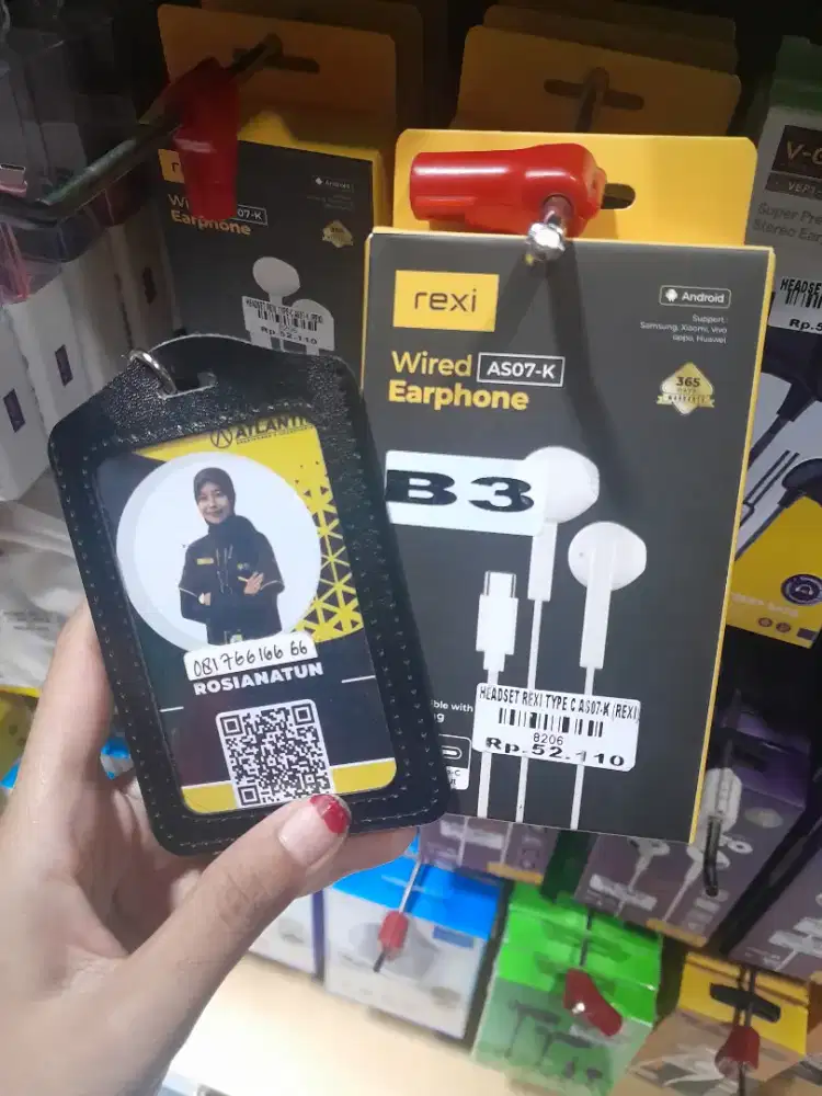 HEADSET REXI TYPE C AS07-K ATLANTIS DAHSYAT