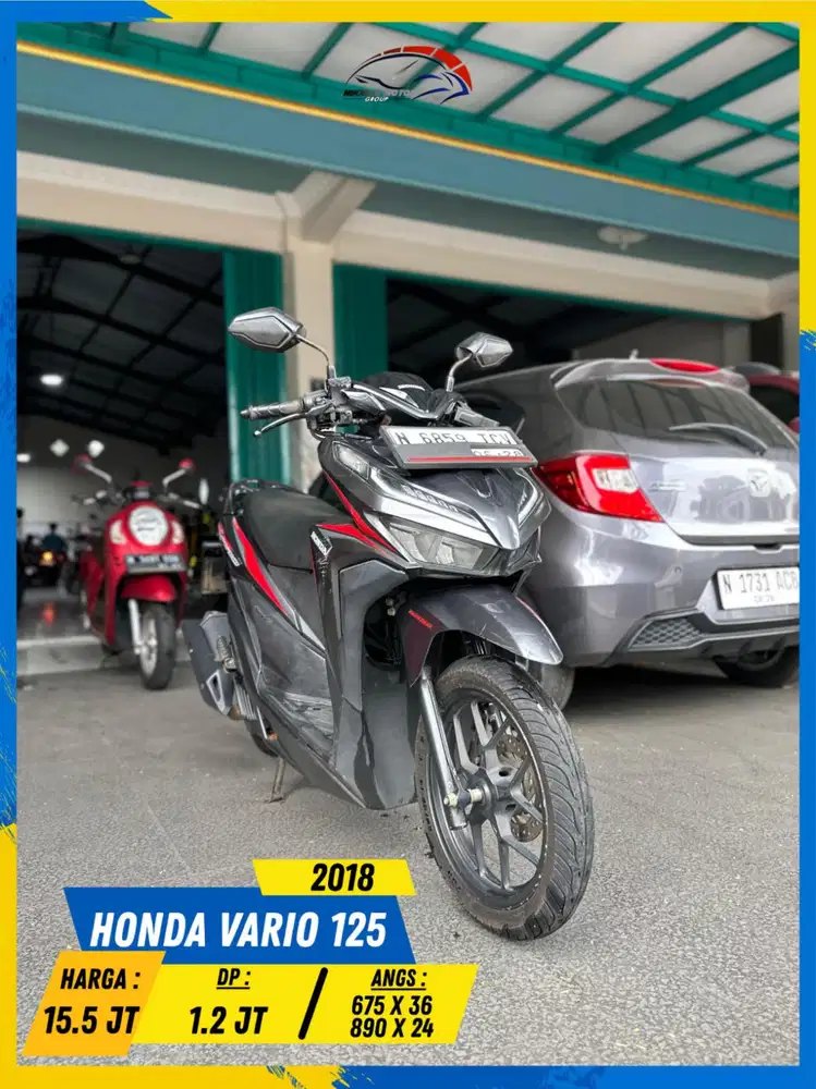 HONDA VARIO 125 2018 MURAH MERIAH BOSSKU HIKMAH MOTOR KEPUH MALANG