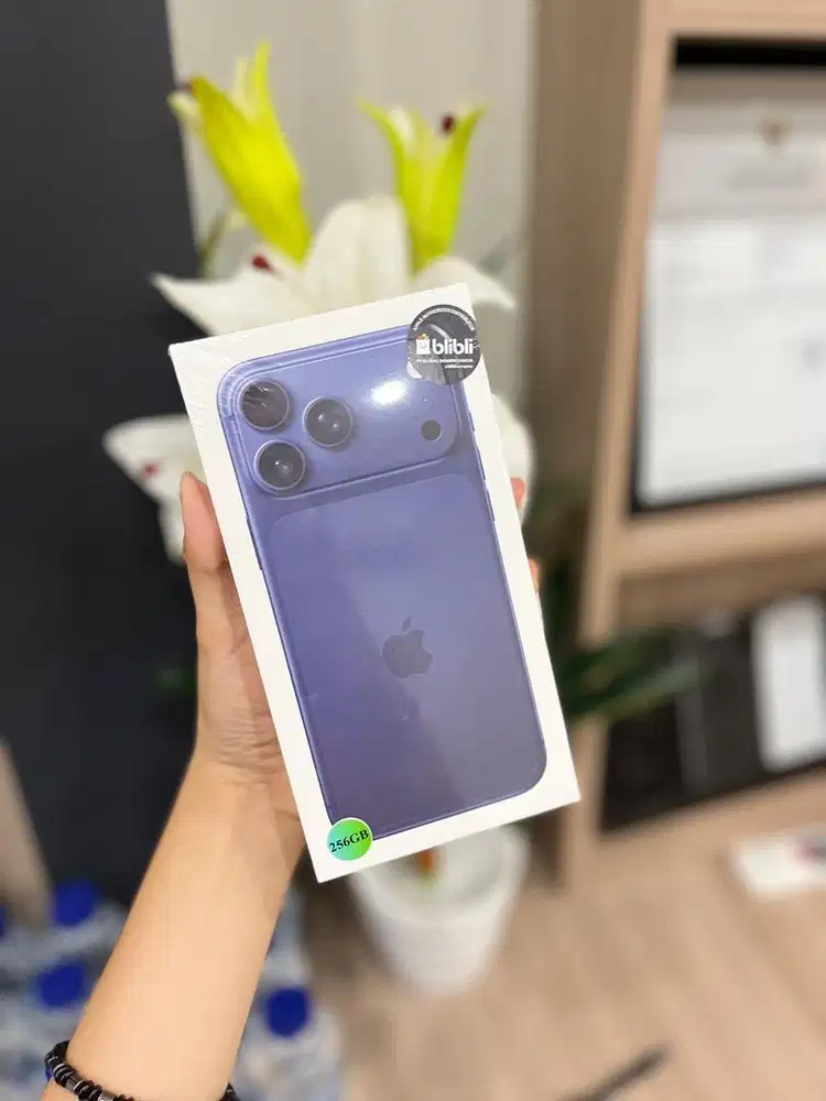 IPHONE 17PRO 256 BLUE NEW RESMI INDO