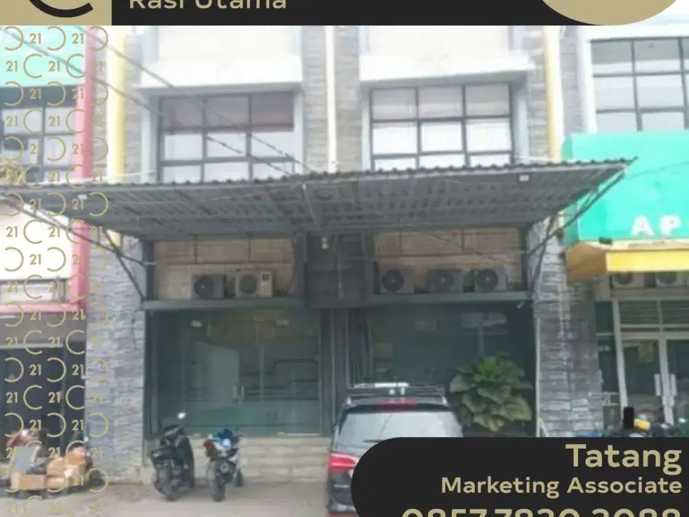 DIJUAL RUKO GANDENG DI JALAN PARPOSTEL JATIASIH BEKASI