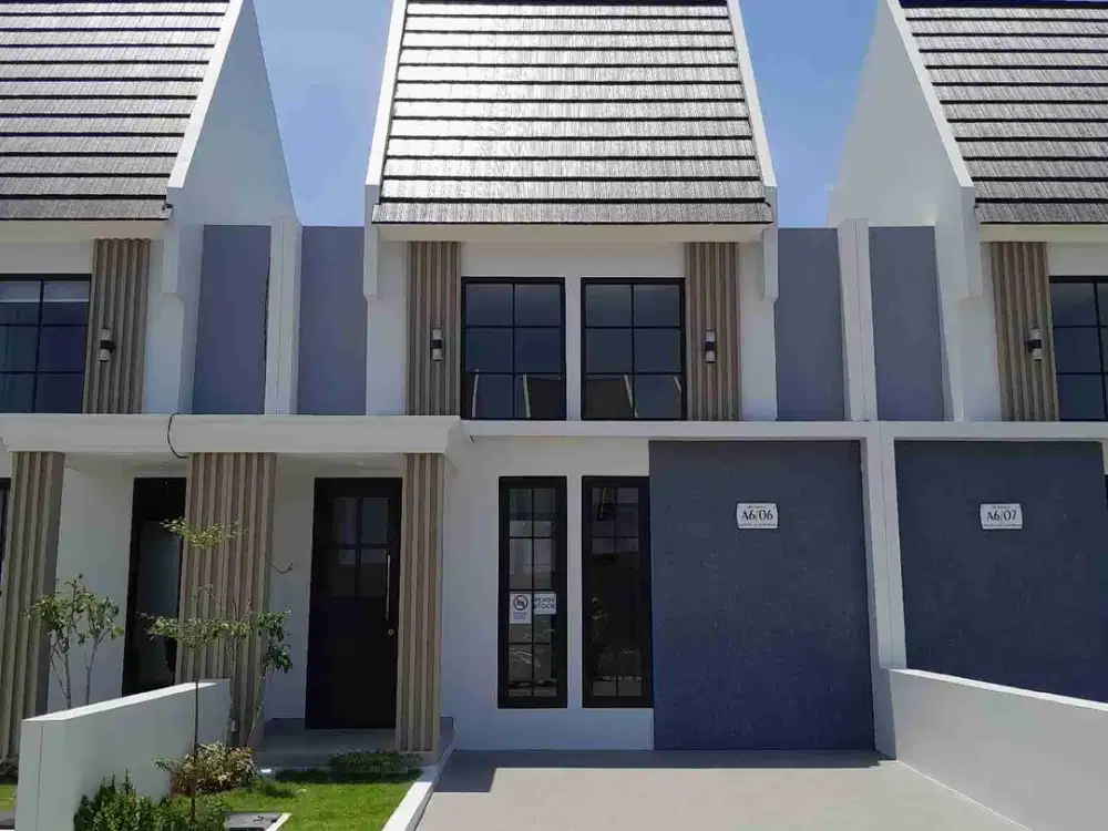 rumah ready 1 dan 2 lantai , barat surabaya