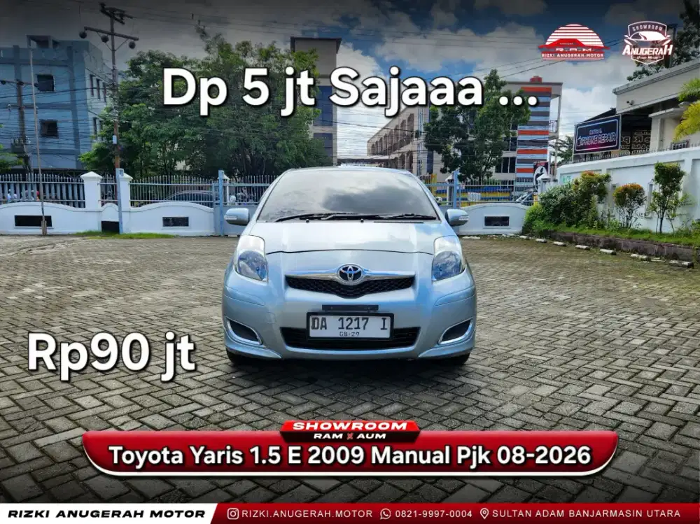 Dp 5jt Toyota Yaris 1.5 E 2009 Manual Pjk 08-2026