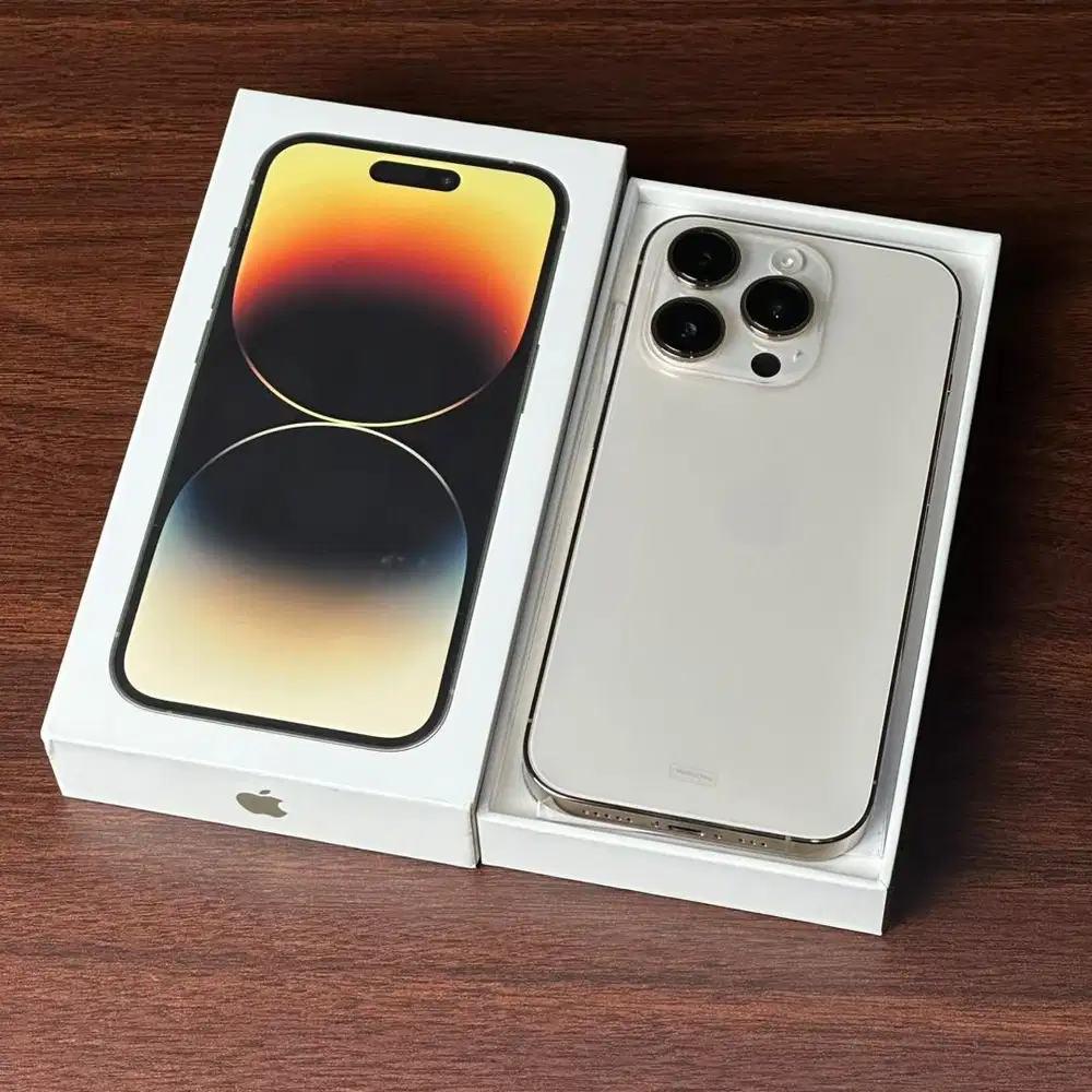 iPhone 14 PRO 128GB GOLD Garansi Resmi iBox