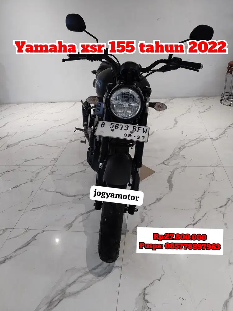 (B) yamaha xsr 155 2022