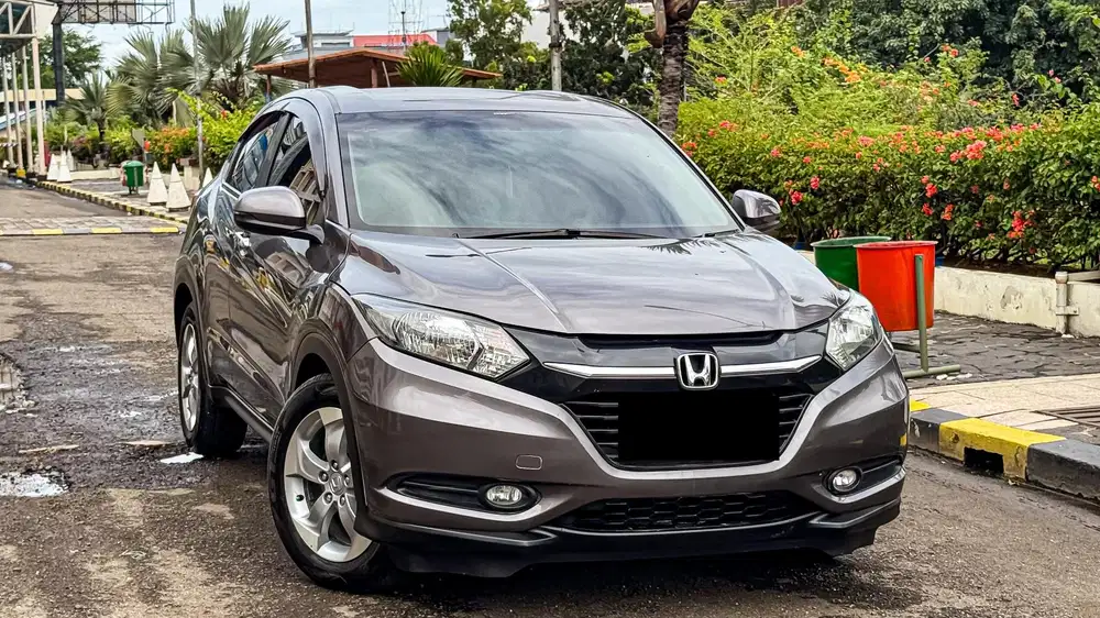 Honda HRV 1.5 E AT 2017 Abu Grey metalik