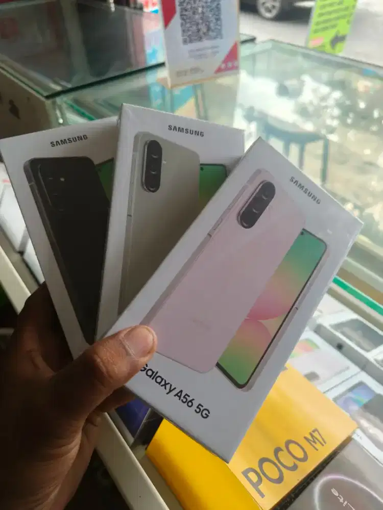 New samsung galaxy A56 5G ram8/256 garansi resmi 1 tahun
