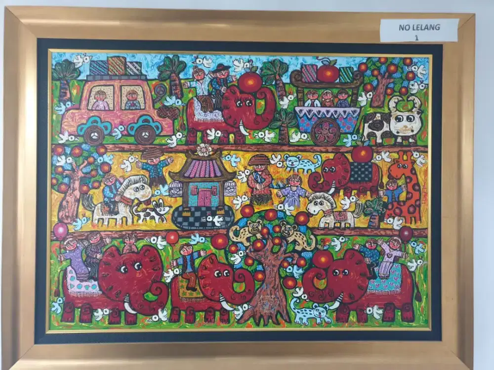 Dijual lukisan karya Erica Hestu Wahyuni