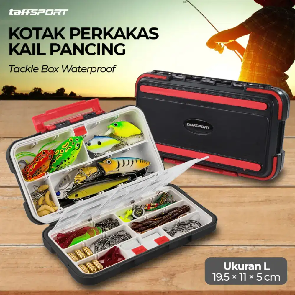 Kotak Perkakas Kail Pancing Waterproof