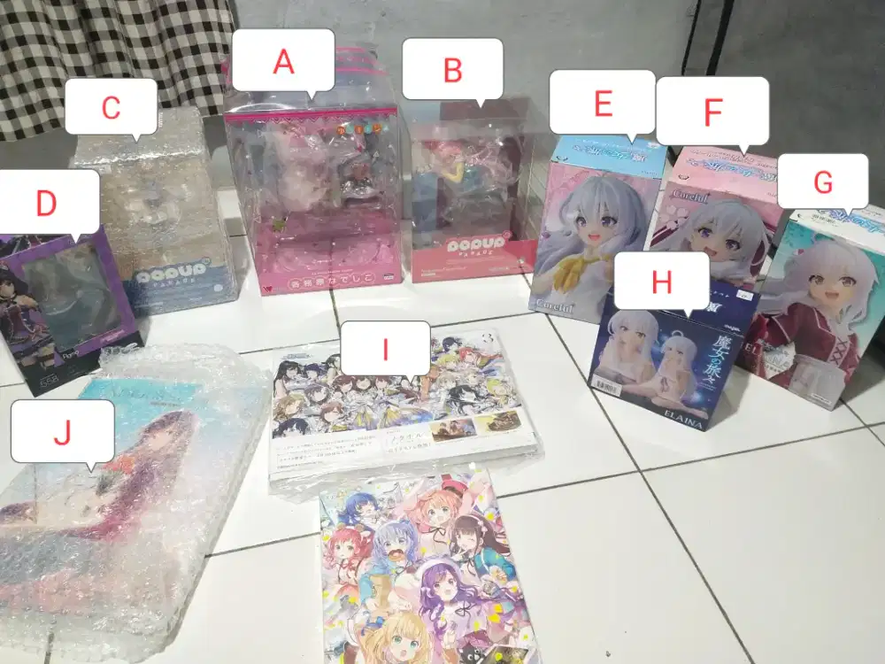 WTS FIGURE, FIGMA & ARTBOOK ORI SEGEL & NON-SEGEL.