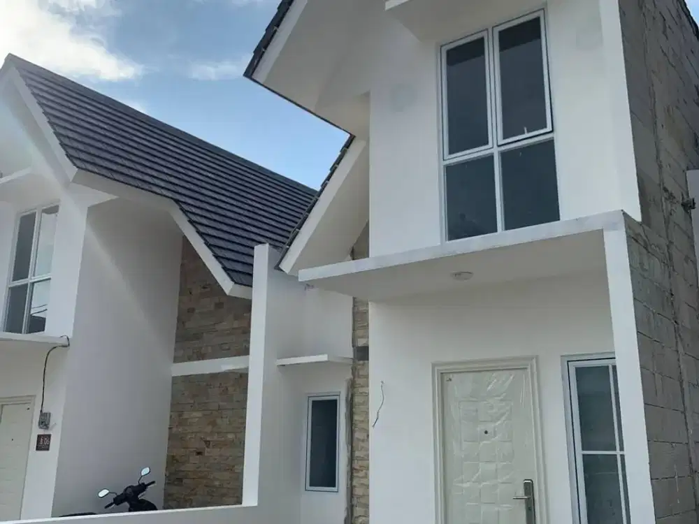 Rumah Impian Bergaya Scandinavian Minimalis Modern + Mezanin di Cikunir