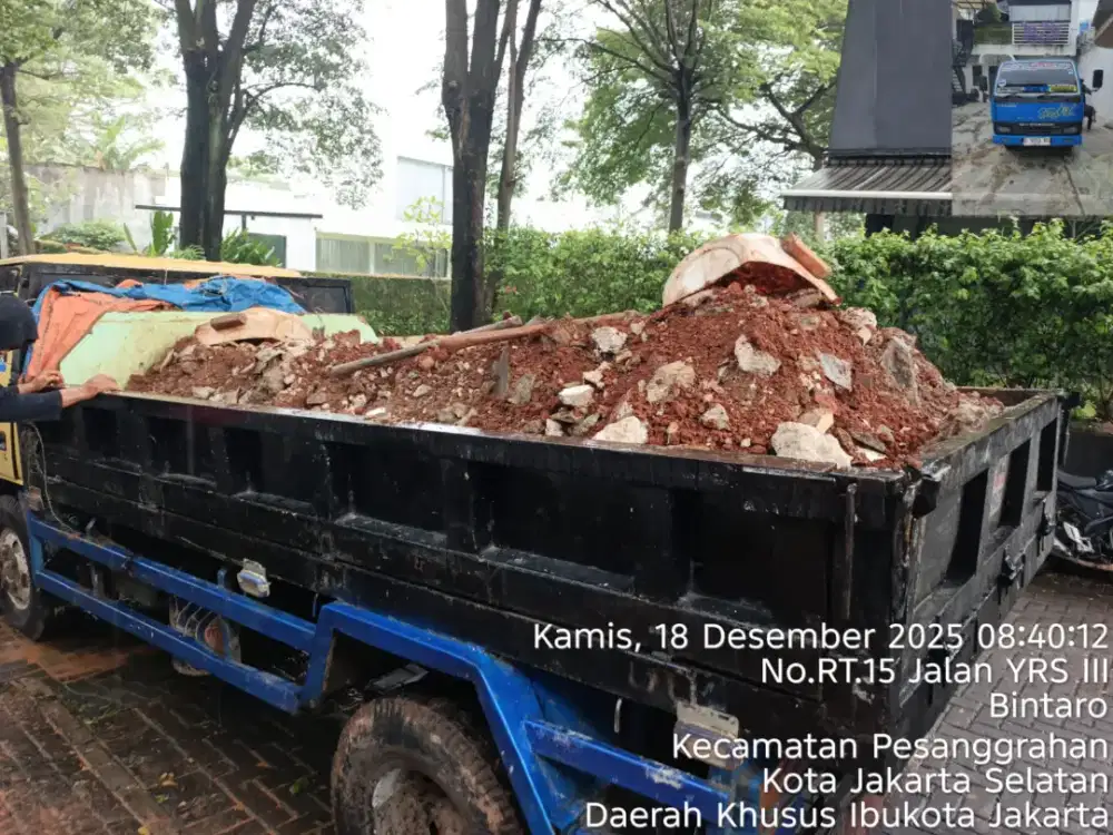 Jasa pengurugan dan buang puing