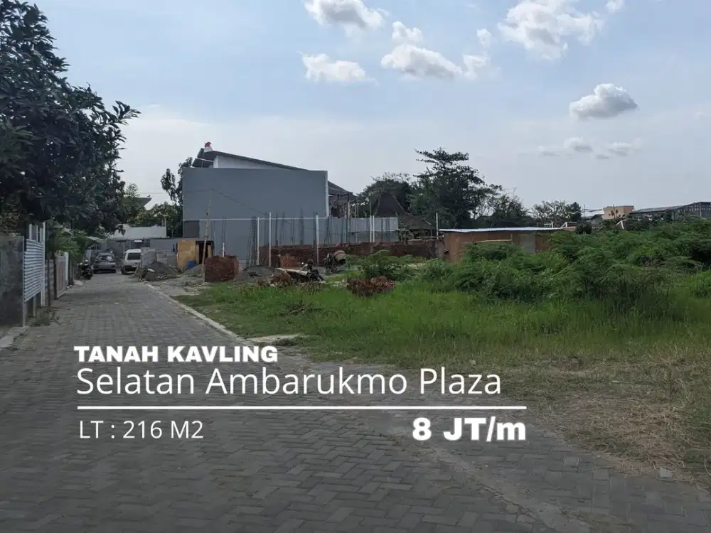 Tanah Siap Bangun di Jantung Kota Jogja