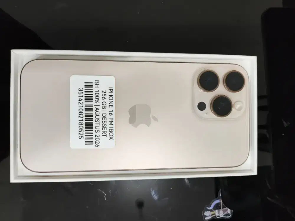 Iphone 16 promax 256 ibox Hb 100%
