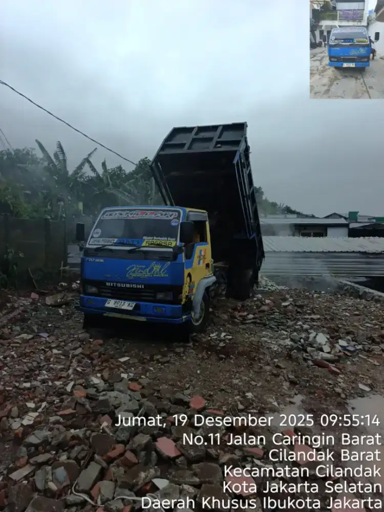 Jasa pengurugan dan buang sampah