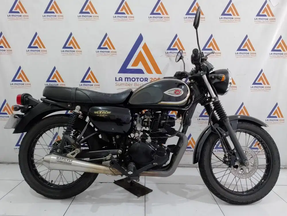 DP4JT KAWASAKI W175 THN 2017 (SS LENGKAP/MESIN AMAN/PJK HIDUP)