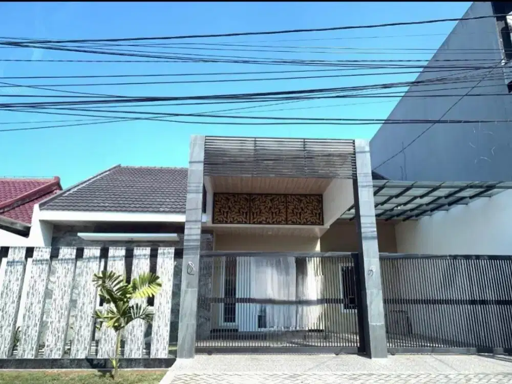 Rumah Jemursari Surabaya BEBAS BANJIR ROW 2 MOBIL