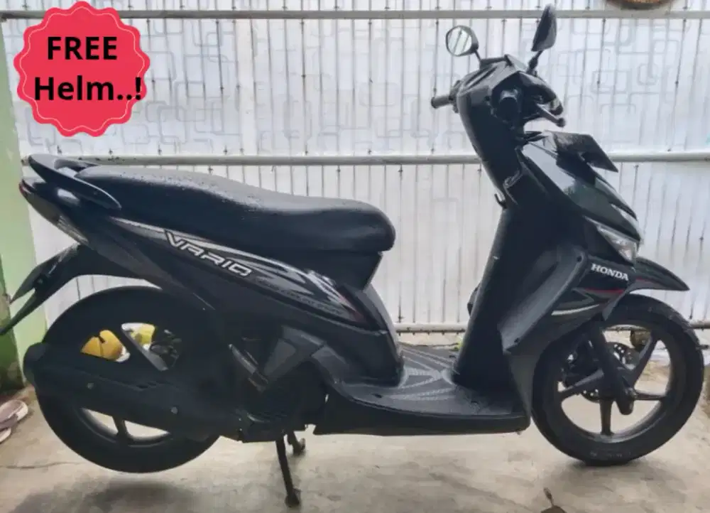 Honda vario 110 cw, ss lengkap,pajak baru mati bulan, kaleng panjang