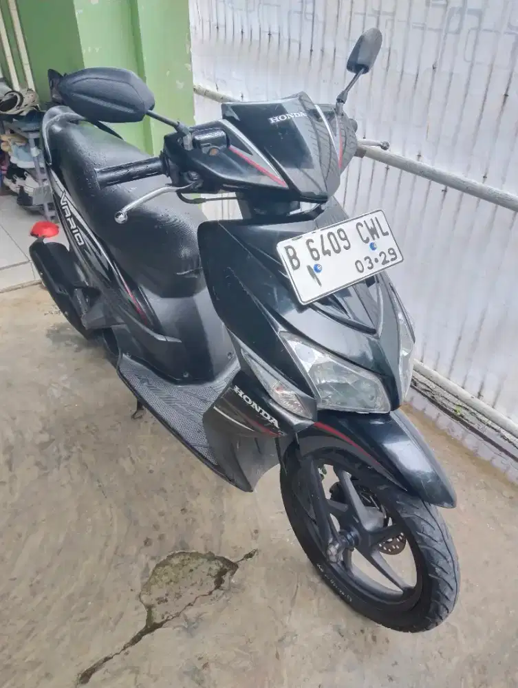 Honda vario 110 cw, ss lengkap,pajak baru mati bulan, kaleng panjang